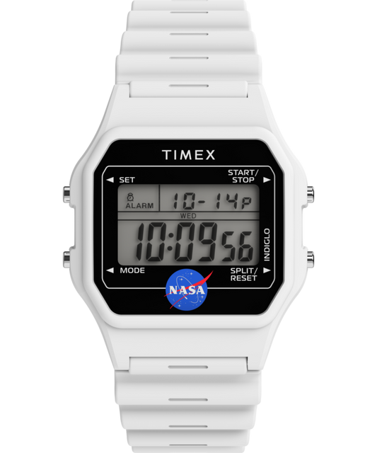 Timex Timex Main Street NASA Artemis Digital 36mm Resin Strap Watch