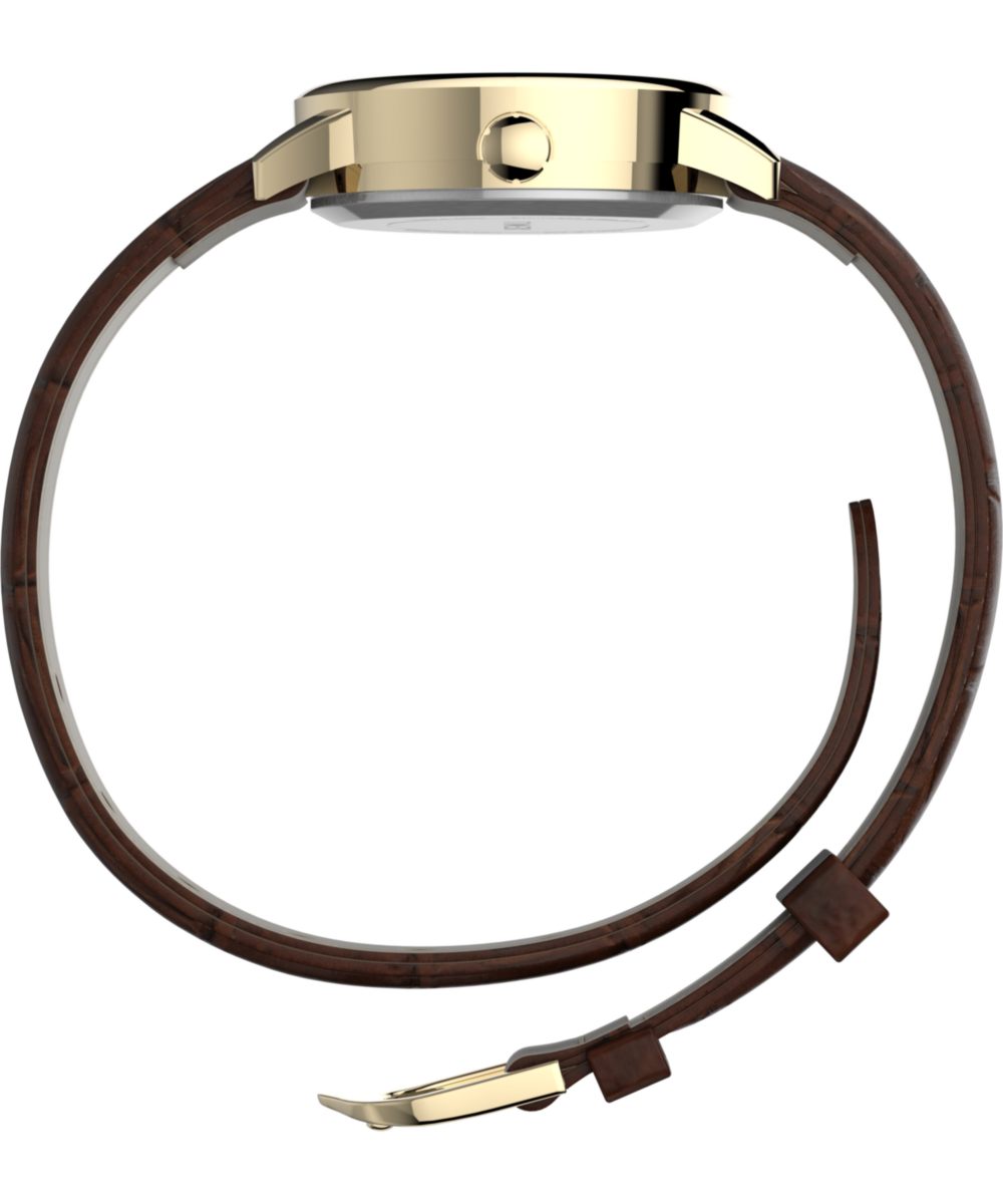 Timex Easy Reader 25mm Leather Strap Watch