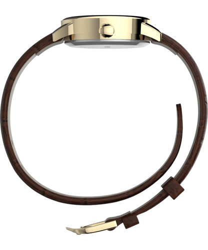 Timex Easy Reader 25mm Leather Strap Watch