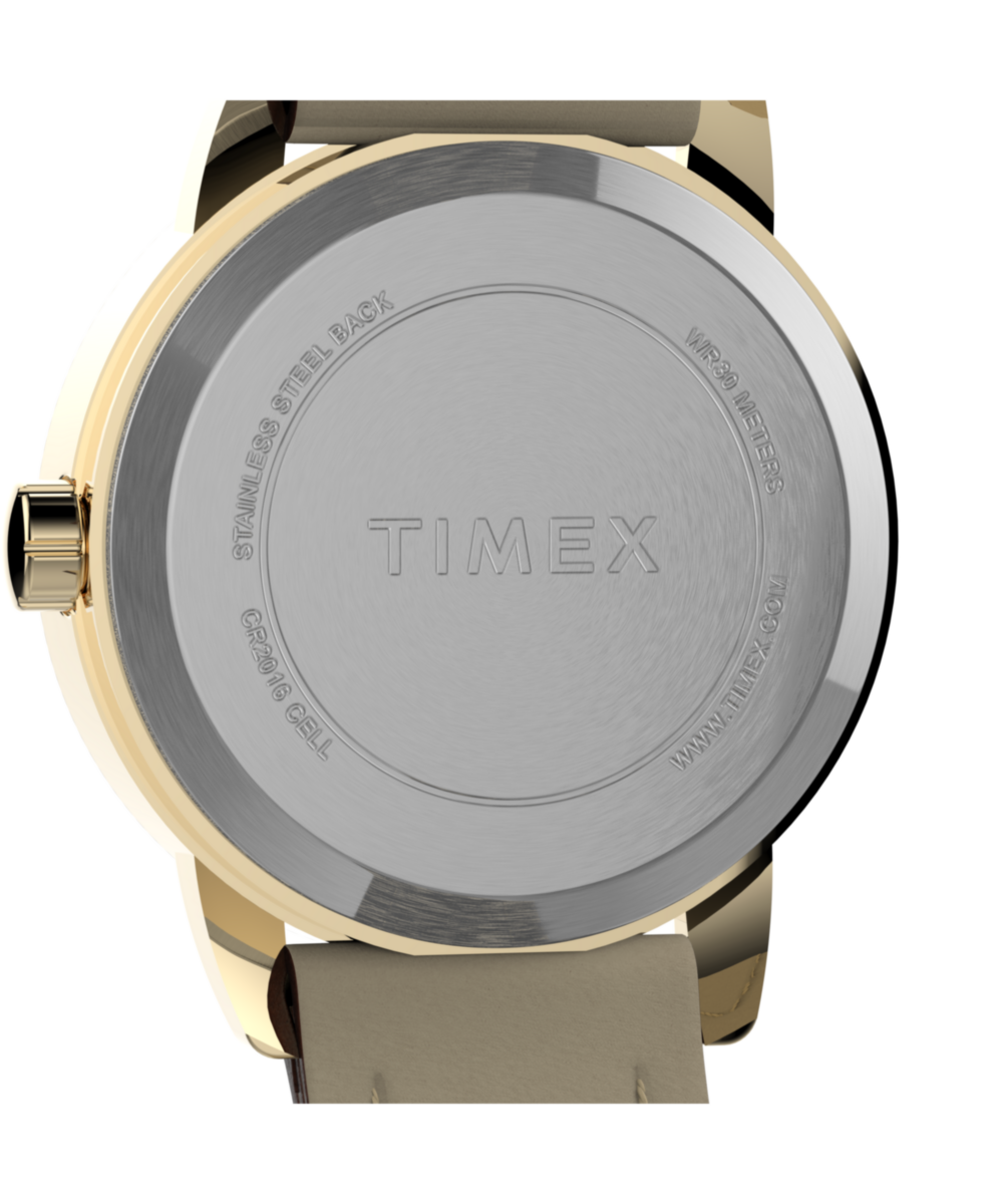 Timex Easy Reader 25mm Leather Strap Watch