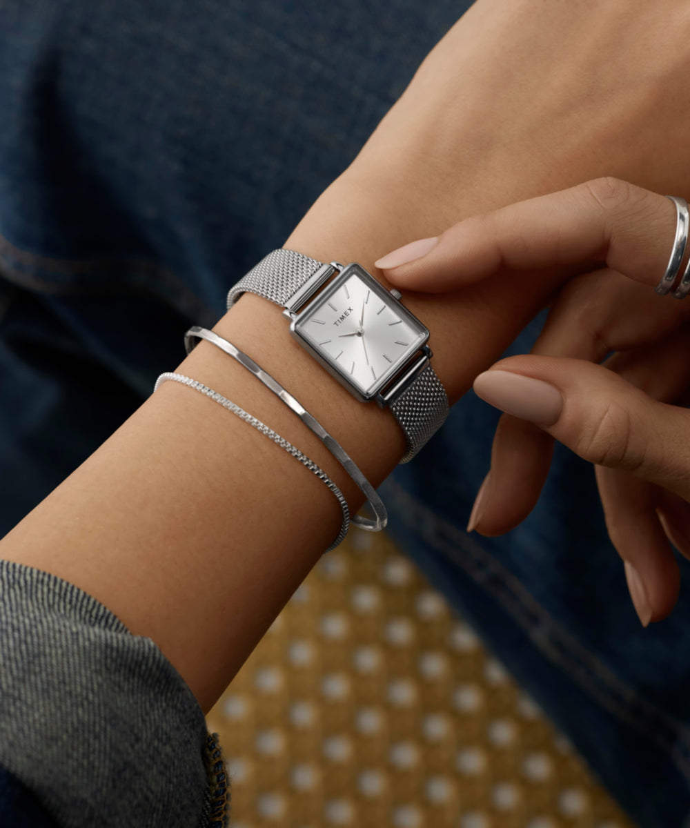 Timex Transcend 22mm Stainless Steel Bracelet Watch