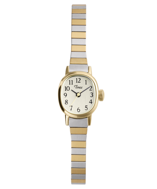 Timex Cavatina Mini 17mm Stainless Steel Expansion Band Watch