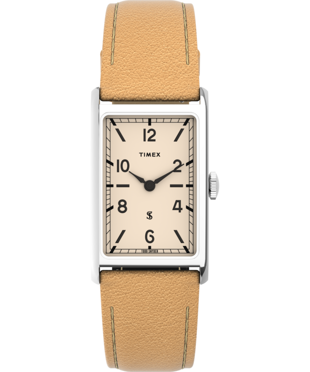 Timex Todd Snyder x Timex 1976 Lexington 21mm Leather Strap Watch
