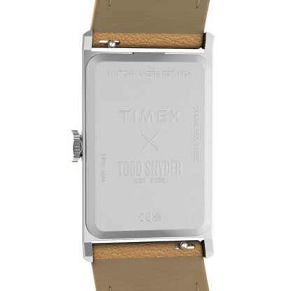 Timex Todd Snyder x Timex 1976 Lexington 21mm Leather Strap Watch