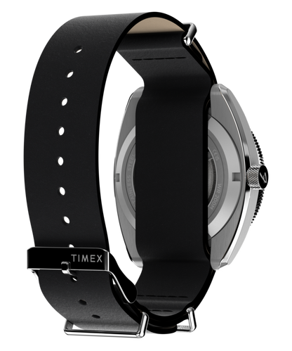 Timex Fender x Timex Automatic 41mm Leather Strap Watch