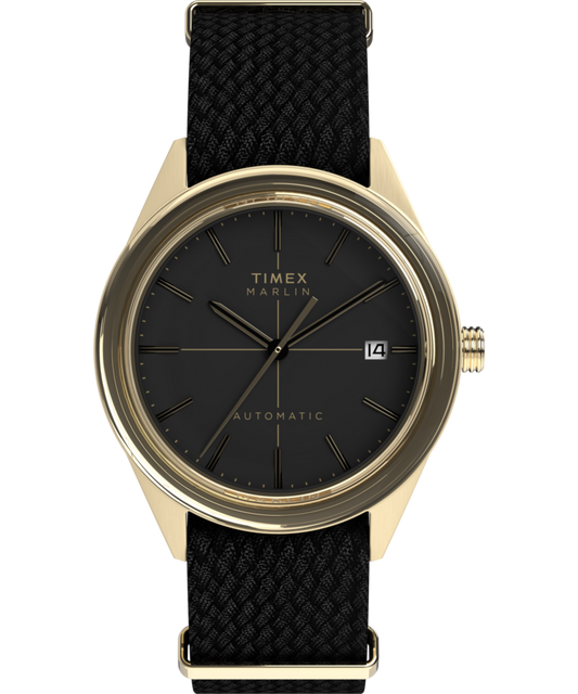 Timex Marlin Jet Automatic 38mm Fabric Strap Watch
