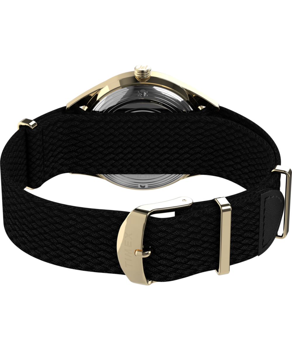 Timex Marlin Jet Automatic 38mm Fabric Strap Watch