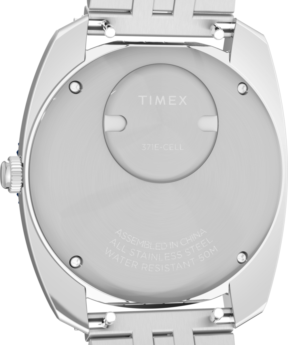 Timex Q Timex 1971 Velocity 36mm Stainless Steel Bracelet Watch