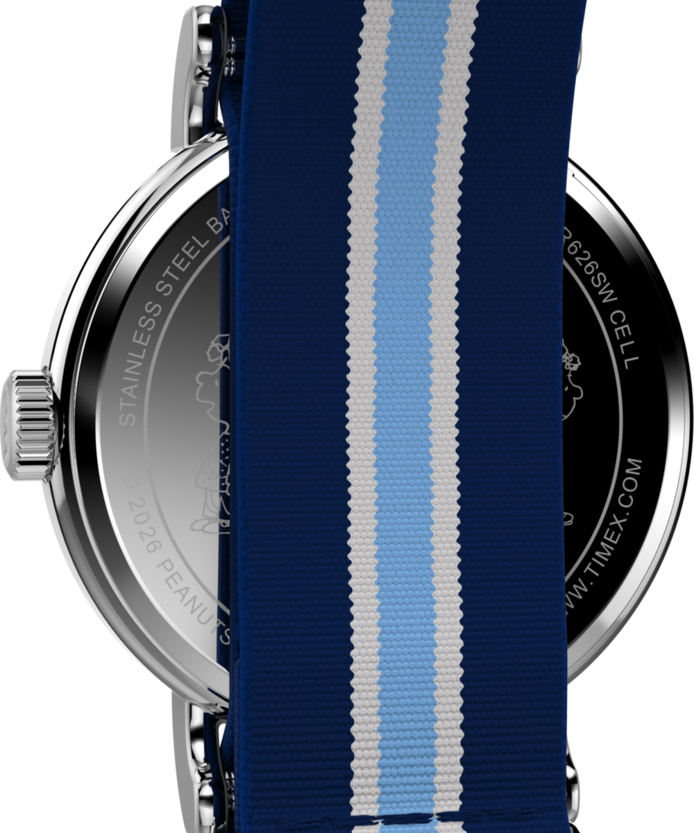 Timex Peanuts x Timex Weekender Pickleball 37mm Fabric Strap Watch