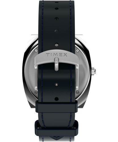 Timex Q Timex 1972 World Time 39mm Leather Strap Watch