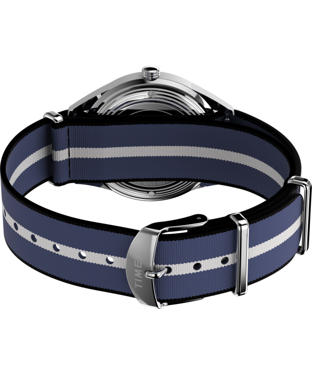 Timex Marlin Jet Quartz 38mm Fabric Strap Watch