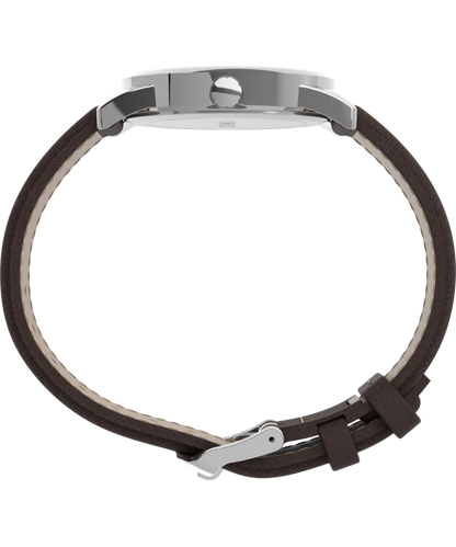 Timex Easy Reader 38mm Leather Strap Watch