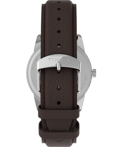Timex Easy Reader 38mm Leather Strap Watch
