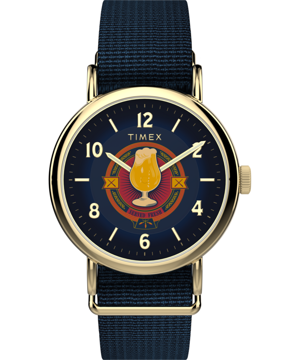 Timex Harry Potter x Timex Weekender Butterbeer 40mm Fabric Strap Watch
