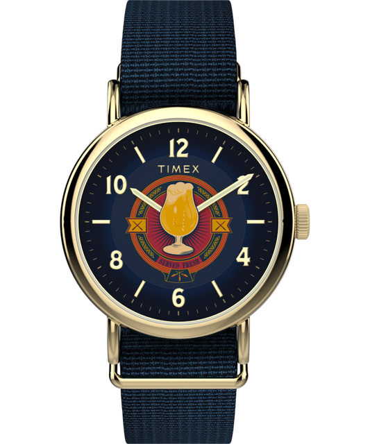Timex Harry Potter x Timex Weekender Butterbeer 40mm Fabric Strap Watch