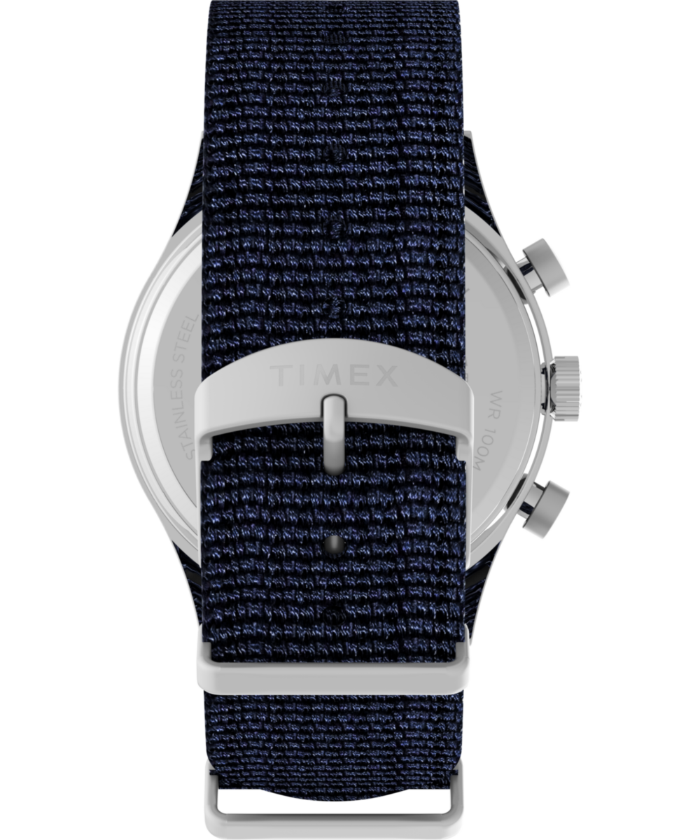 Timex Waterbury Traditional Fly-Back Chronograph 43mm Fabric Strap Watch