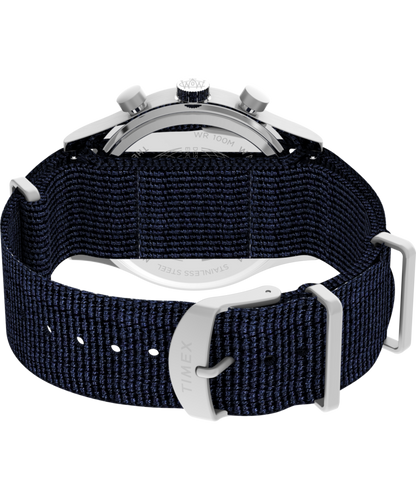 Timex Waterbury Traditional Fly-Back Chronograph 43mm Fabric Strap Watch