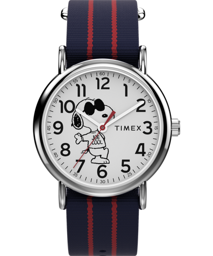 Timex Peanuts x Timex Weekender Joe Cool 38mm Fabric Strap Watch
