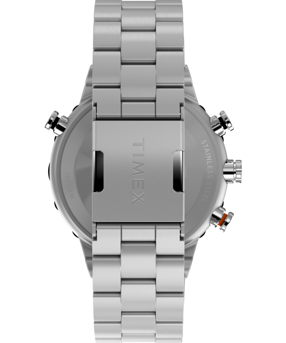 Timex Expedition Tide-Temp-Compass 45mm Stainless Steel Bracelet Watch