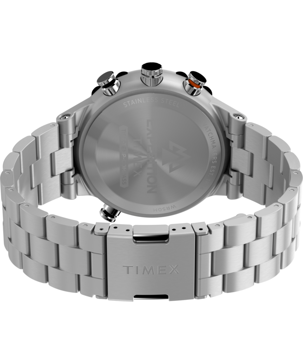 Timex Expedition Tide-Temp-Compass 45mm Stainless Steel Bracelet Watch