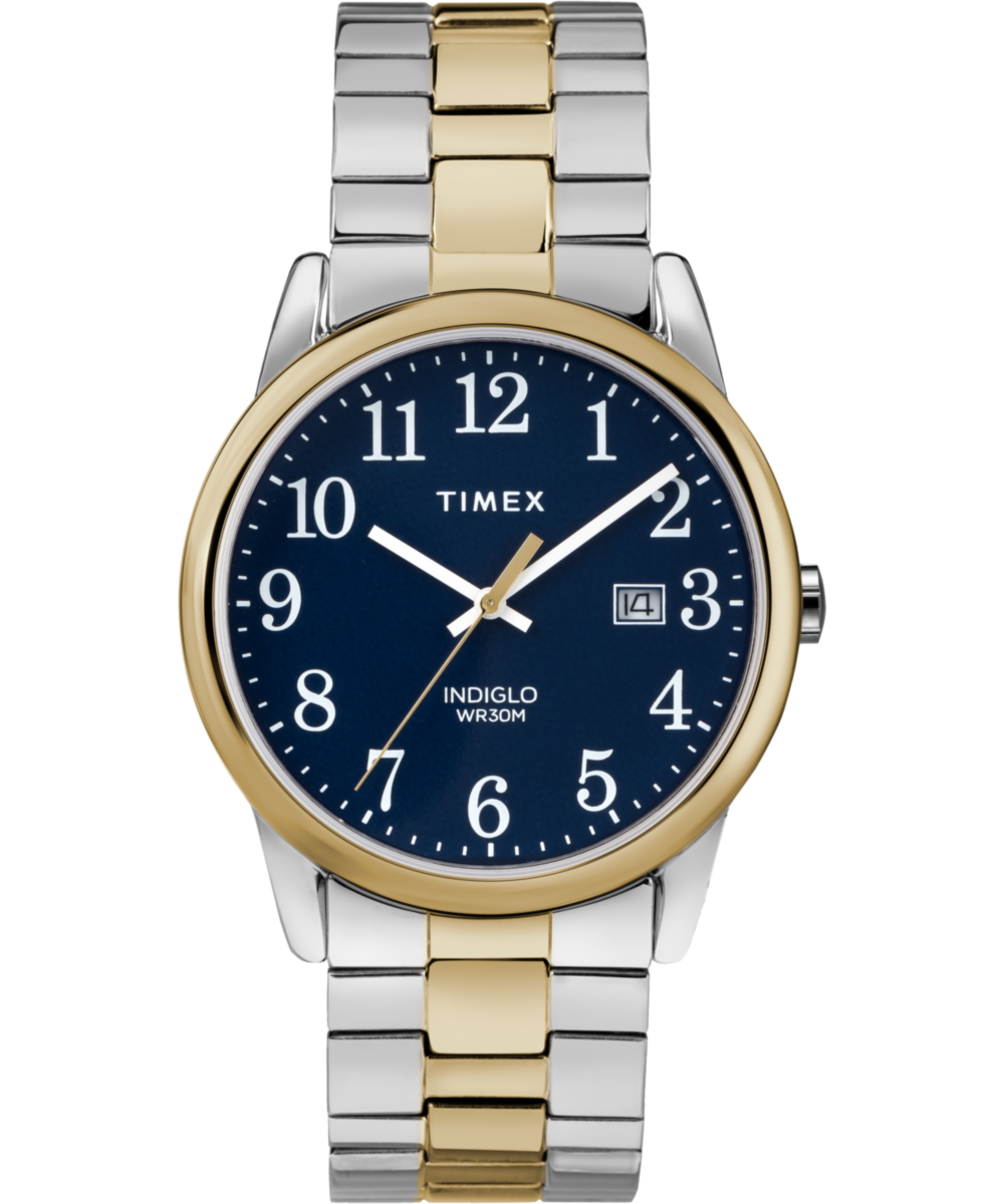 Timex Easy Reader Date 38mm Expansion Band Watch