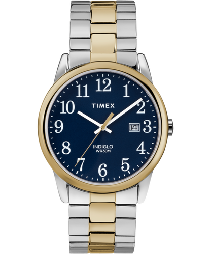 Timex Easy Reader Date 38mm Expansion Band Watch