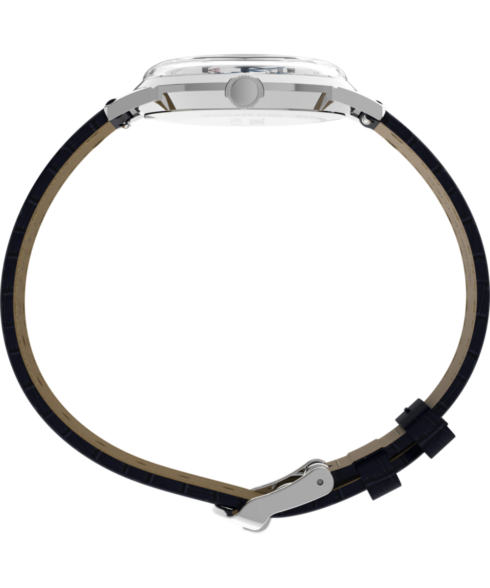 Timex Marlin America 250 34mm Leather Strap Watch