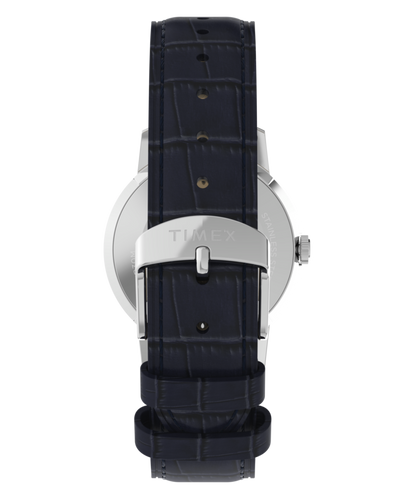 Timex Marlin America 250 34mm Leather Strap Watch