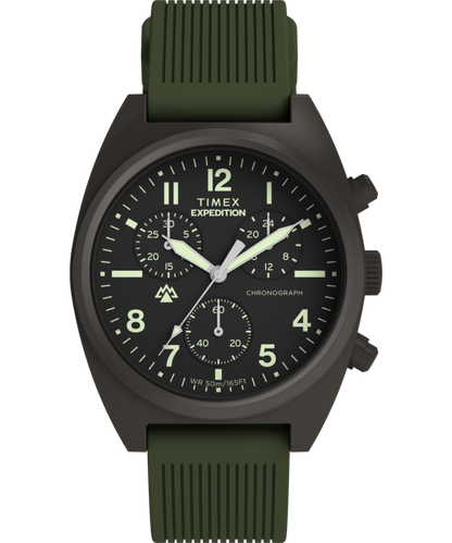 Timex Expedition Capstone Chronograph 41mm Silicone Strap Watch