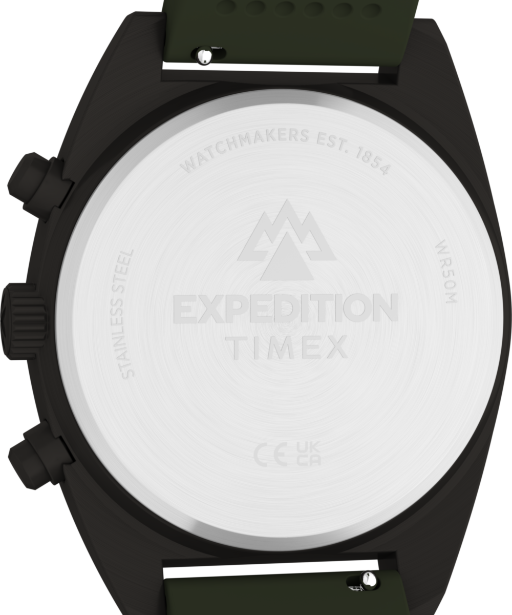 Timex Expedition Capstone Chronograph 41mm Silicone Strap Watch