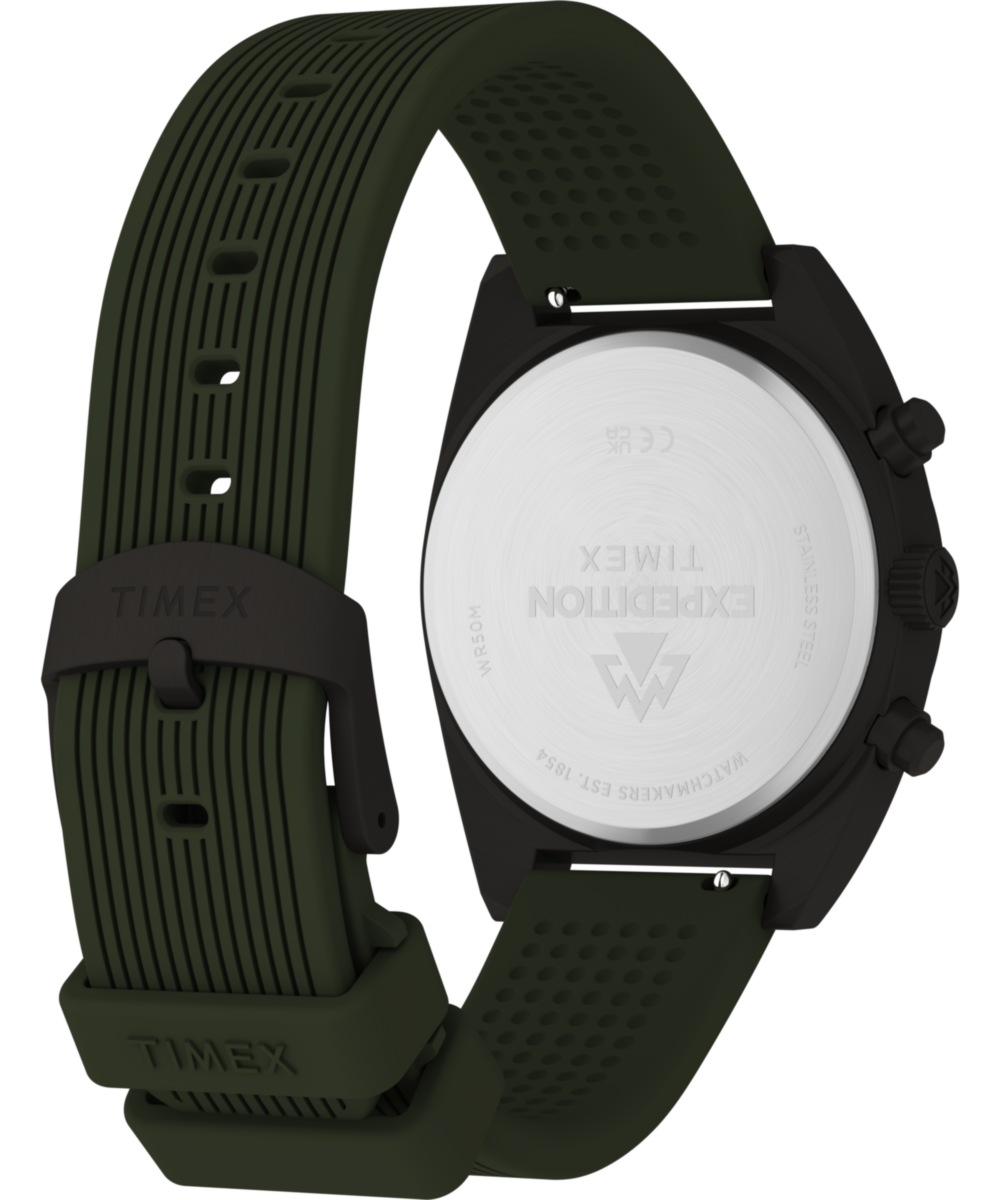 Timex Expedition Capstone Chronograph 41mm Silicone Strap Watch