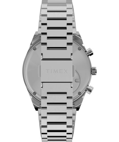 Timex Q Timex Falcon Eye Chronograph 40mm Stainless Steel Bracelet Watch