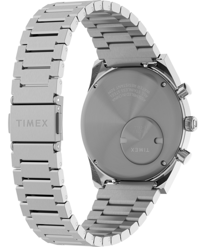 Timex Q Timex Falcon Eye Chronograph 40mm Stainless Steel Bracelet Watch