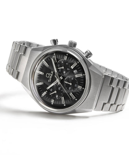 Timex Q Timex Falcon Eye Chronograph 40mm Stainless Steel Bracelet Watch