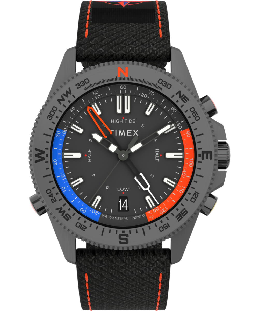 Timex Expedition Tide-Temp-Compass 43mm Eco-Friendly Fabric Strap Watch