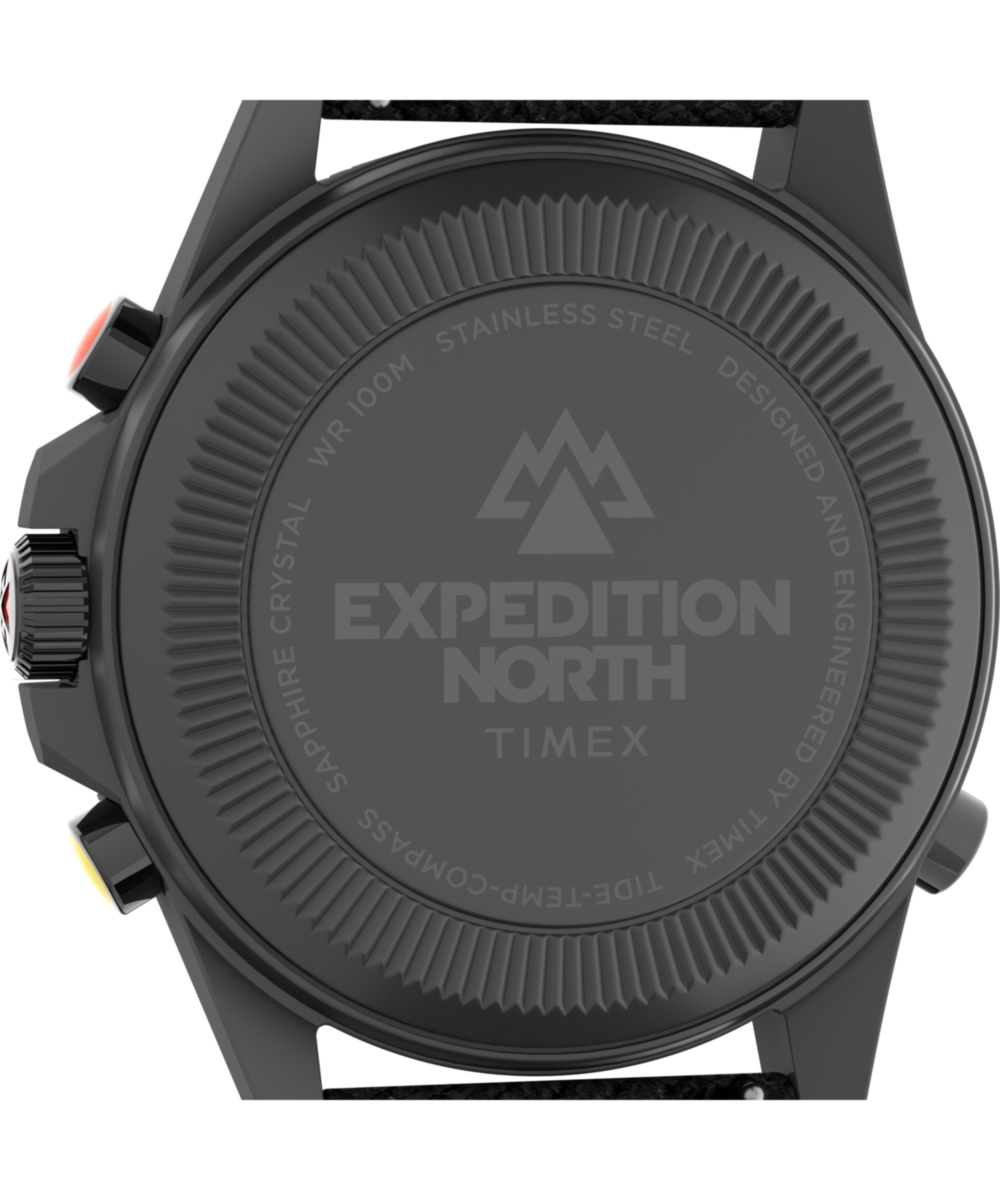Timex Expedition Tide-Temp-Compass 43mm Eco-Friendly Fabric Strap Watch