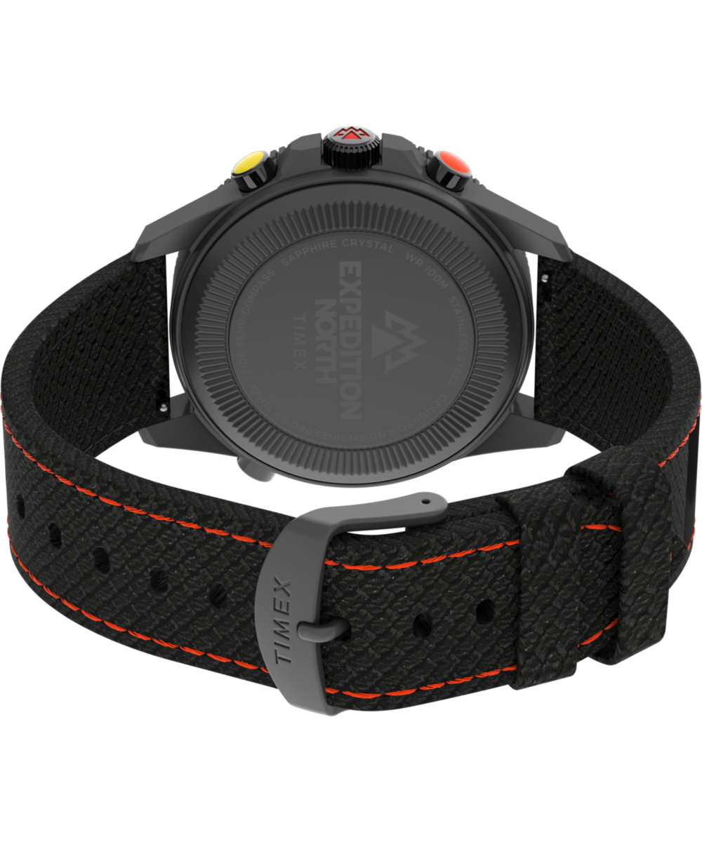 Timex Expedition Tide-Temp-Compass 43mm Eco-Friendly Fabric Strap Watch