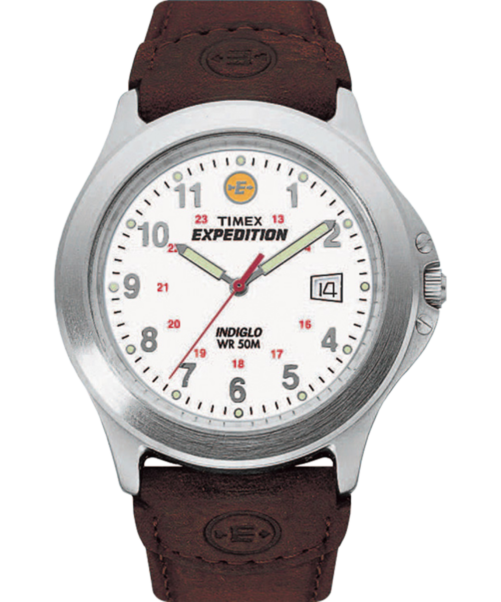 Timex Expedition Metal Field 40mm Leather Strap Watch