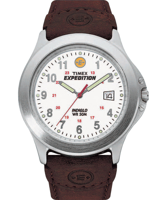 Timex Expedition Metal Field 40mm Leather Strap Watch