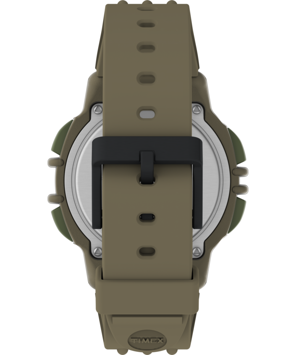 Timex Huckberry x TIMEX IRONMAN Flix 100 Lap 42mm Resin Strap Watch