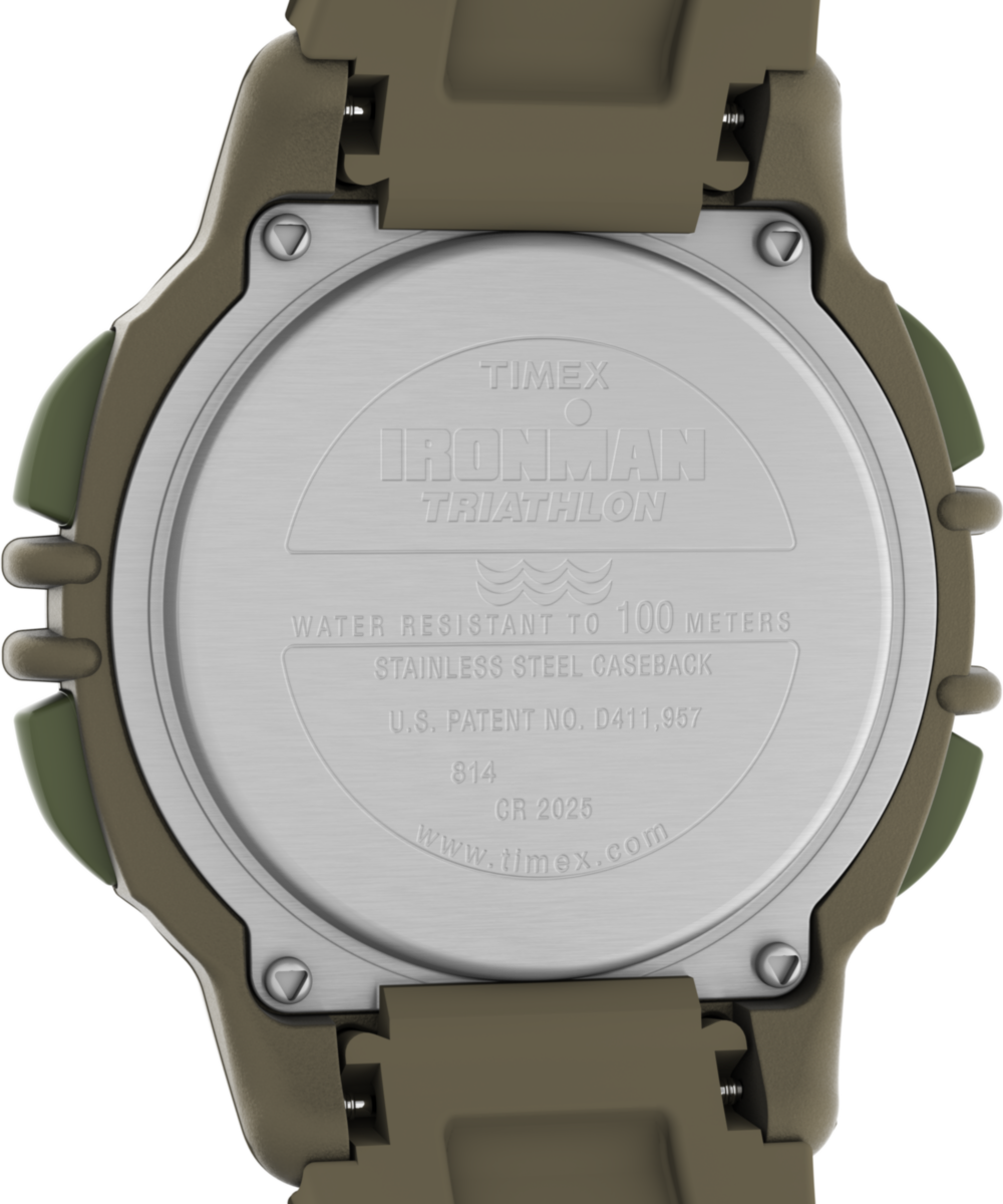 Timex Huckberry x TIMEX IRONMAN Flix 100 Lap 42mm Resin Strap Watch
