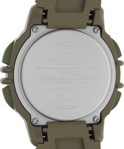 Timex Huckberry x TIMEX IRONMAN Flix 100 Lap 42mm Resin Strap Watch