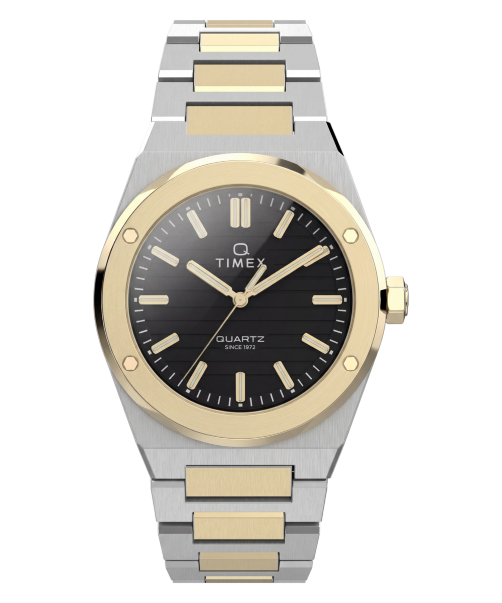 Timex Q Timex Marbella 40.5mm Stainless Steel Bracelet Watch