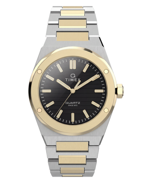 Timex Q Timex Marbella 40.5mm Stainless Steel Bracelet Watch