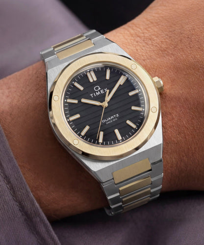 Timex Q Timex Marbella 40.5mm Stainless Steel Bracelet Watch