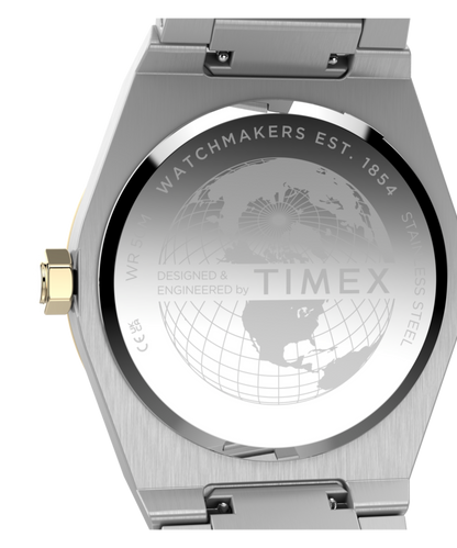 Timex Q Timex Marbella 40.5mm Stainless Steel Bracelet Watch