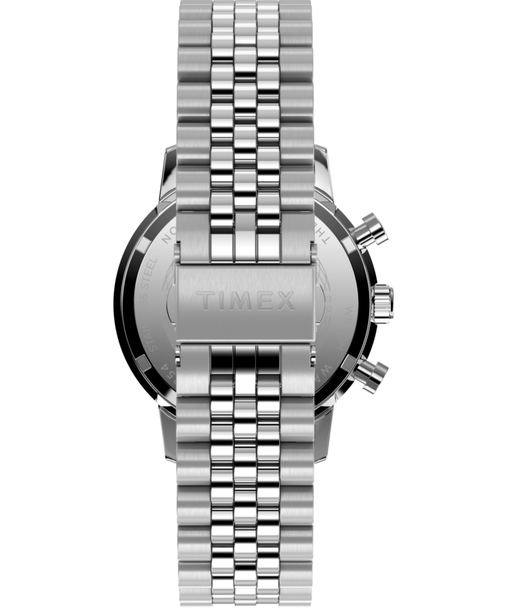 Timex Marlin Quartz Chrono 40mm Stainless Steel Bracelet Watch