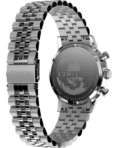Timex Marlin Quartz Chrono 40mm Stainless Steel Bracelet Watch