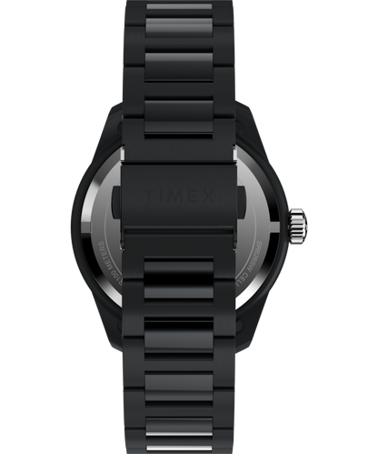 Timex Huckberry x Timex 1979 Black Max 41mm Stainless Steel Bracelet Watch