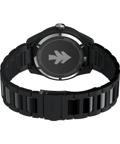 Timex Huckberry x Timex 1979 Black Max 41mm Stainless Steel Bracelet Watch